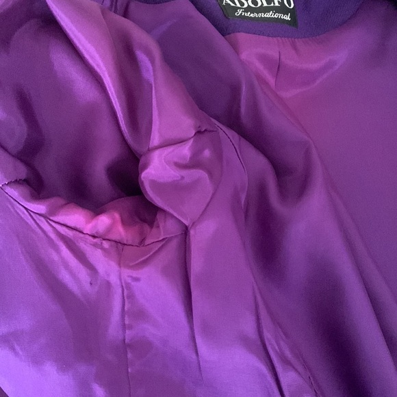 Vintage Purple Wool Blazer - Picture 12 of 13